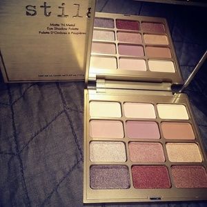 NIB Stila Matte n Metal Shadow Palette